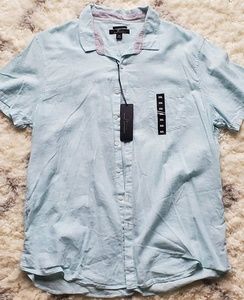 Marc Anthony Mint Green Short Sleeve Shirt